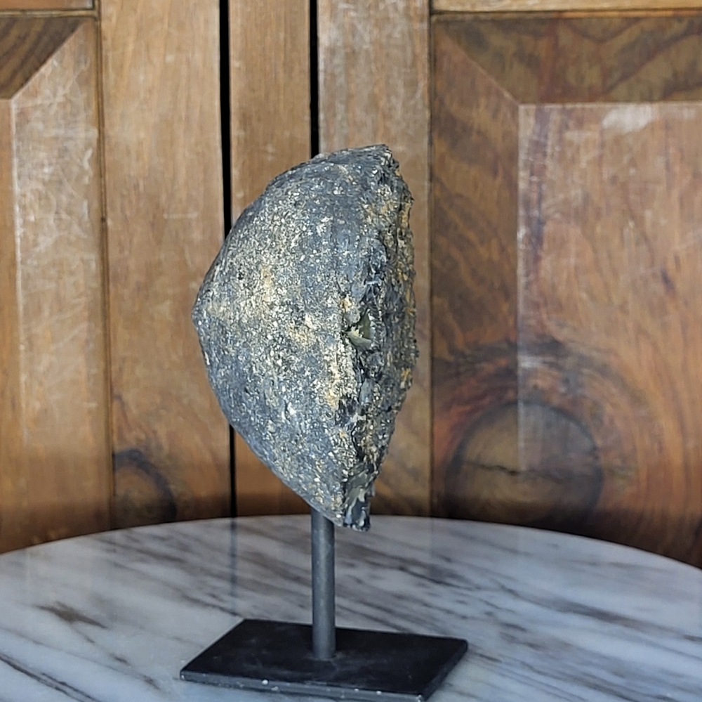 Agate Geode Slice on Stand - Picture 7 of 11